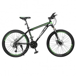 GXQZCL-1 Mountain Bike GXQZCL-1 Mountain Bike, Carbon Steel Frame Hard-tail Bicycles, Dual Disc Brake and Front Fork, 26inch Spoke Wheel MTB Bike (Color : C, Size : 27-speed)