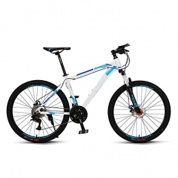 haozai Mountain Bike haozai Men’s Mountain Bike, 27 Speeds, Lockable Aluminum Shoulder Fork, Adjustable Seat, Mechanical Disc Brake, 26 Inch Wheels, MTB