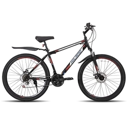 HH HILAND Bike Hiland 27.5 Inch Wheel Mountain Bike, 21 Speed Mens Mountain Bike, 17 inch frame MTB Bike For Women, Black