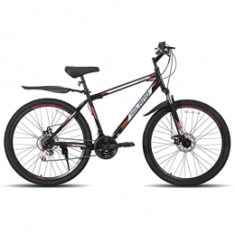 HH HILAND Mountain Bike Hiland 27.5 Inch Wheel Mountain Bike, 21 Speed Mens Mountain Bike, Dual Disc Brake MTB Bike For Women, Black