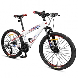 HJRBM Mountain Bike HJRBM Boys Mountain Bikes， Mountain Trail Bikes with Dual Disc Brake， Front Suspension Aluminum Frame All Terrain Mountain Bicycle fengong