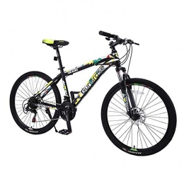 JAEJLQY Mountain Bike JAEJLQY Mountain Bike 27 Speed Mountain Bike Cross-country Aluminum Frame 26 Disc brake Snow bicycle, Blue