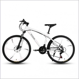 JDLAX Bike JDLAX Ladies Bicycle Bike Adult Bicycle Mountain Bike Variable Speed Bicycle, Birthday Gifts 26 Inch, White