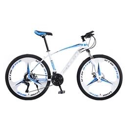 Kays Bike Kays 26 Inch Mountain Bike With High Carbon Steel Frame 21 Speeds With Disc-Brake And Disc Brakes Suitable For Men And Women Cycling Enthusiasts(Size:21 Speed, Color:White)