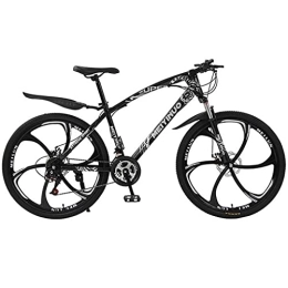 Kays Bike Kays Adult Bike 21 / 24 / 27 Speed Mountain Bike 26 Inches Wheels MTB Dual Suspension Bicycle With Carbon Steel Frame(Size:21 Speed, Color:Black)