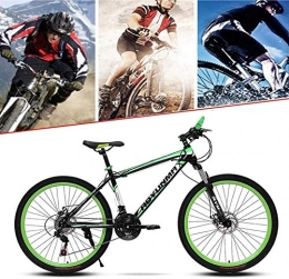 KEMANDUO Bike KEMANDUO Green Mountain Bike 26 inch MTB damper speed disc brake fully suspended 21 / 24 / 27 - all-spoke wheels steel, carbon steel MTB, 27 speed