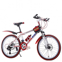 Kids' Bikes Bike Kids' Bikes Mountain Bike Bicycle Children's Outdoor Bicycle Indoor Road Bike Suitable For Boys And Girls (Color : Red, Size : 24inch)