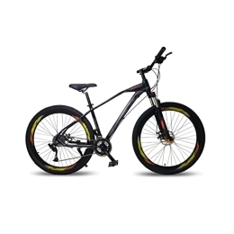 LANAZU Mountain Bike LANAZU Adult Bicycles, Mountain Bikes, Variable Speed Double Disc Brake Bicycles, Aluminum Alloy Frames, Suitable for Transportation and Adventure