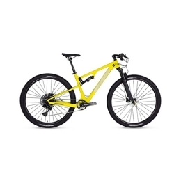 LANAZU Mountain Bike LANAZU Mountain Bikes, Full Suspension Carbon Fiber Bikes, Disc Brake Off-road Bikes, Suitable for Adults and Students