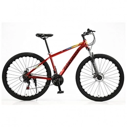 LHQ-HQ Bike LHQ-HQ Adult Mountain Bike, 29" Wheel, 30 Speed, Fork Suspension, Disc Brake, Aluminum Alloy Frame, MTB Bikes Suitable for Height 5.5-6.5Ft