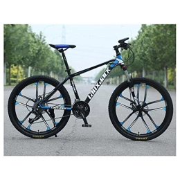 LHQ-HQ Bike LHQ-HQ Outdoor sports Mountain Bike, Featuring Rigid 17Inch HighCarbon Steel Frame, 30Speed Drivetrain, Dual Oil Brakes, And 26Inch Wheels, Black Outdoor sports Mountain Bike