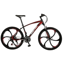 LiRuiPengBJ Mountain Bike LiRuiPengBJ Children's bicycle 26 Inch Mountain Bike 27 Speed ​​Adults Mountain Trail City Bicycle Bold Suspension Frame with Suspension Fork Dual-Disc Brake for Men and Women