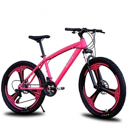 LITI Bike LITI 26" Mens 21 / 24 / 27-Speed All-Terrain Mountain Bike, Aluminum Frame, Adult mountain bike (men and women), Pink, 27 speed