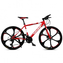 LWZ Mountain Bike LWZ Outroad Mountain Bike 26 inch Wheel 24 Speed Double Disc Brake Bicycle Anti-Slip Bike Racing Bike for Adult or Teens