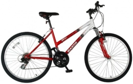 Mantis Mountain Bike Mantis Ladies Raptor Mountain Bike (White / Red, 26 X 17-Inch)