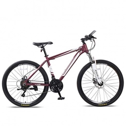 Marky Mountain Bike Marky Mountain Bike Steel Frame Full Suspension Frame Mechanical Disc Brake 21 Speed 26" Alloy Wheel