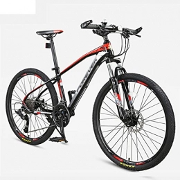 WANYE Mountain Bike Mountain-Bicycles HD Mens Mountain Bike, 27 / 30 Speeds, 27.5-Inch Wheels, Outdoor Bikes for Men Women red-27speed