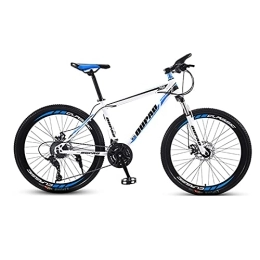  Bike Mountain Bike, Adult Offroad Road Bicycle 24 Inch 21 / 24 / 27 Speed Variable Speed Shock Absorption, Teenage Students, Men and Women Sports Cycling Racing Ride 10wheels- 24 SPD (Wt bu Spoke Wheel)