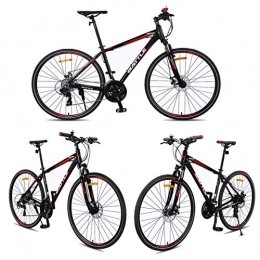 WYLZLIY-Home Mountain Bike Mountain Bike Bike Bicycle Men's Bike 26inch Mountain Bike, Aluminium Alloy Mountain Bicycles, Double Disc Brake and Lock Front Suspension, 27 Speed Mountain Bike Mens Bicycle Alloy Frame Bicycle