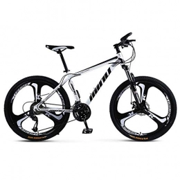 WYLZLIY-Home Bike Mountain Bike Bike Bicycle Men's Bike Mountain Bicycles Carbon Steel Hardtail Ravine Bike Dual Disc Brake and Lockout Front Fork, 26 Inch Wheel Mountain Bike Mens Bicycle Alloy Frame Bicycle