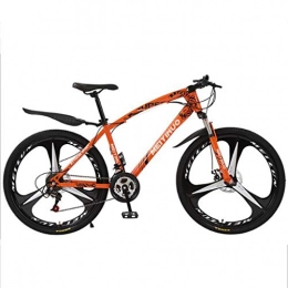 WYLZLIY-Home Bike Mountain Bike Bike Bicycle Men's Bike Mountain Bike MTB 26 inch Mountain Bicycles Ravine Bike Carbon Steel Mountain Bikes with Dual Disc Brake Single Suspension Mountain Bike Mens Bicycle Alloy Frame