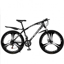 WYLZLIY-Home Mountain Bike Mountain Bike Bike Bicycle Men's Bike Mountain Bikes, 26" Mountain Bicycles, 21 / 24 / 27 speeds, Carbon Steel Frame with Dual Disc Brake and Front Suspension Mountain Bike Mens Bicycle Alloy Frame Bicycle
