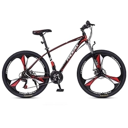 MQJ Mountain Bike MQJ Adult Mountain Bike 27.5-Inch Wheels Mens / Womens Carbon Steel Frame 24 / 27 Speed with Front and Rear Disc Brakes / Red / 27 Speed