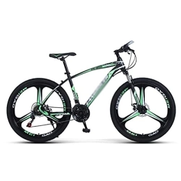 MQJ Bike MQJ Mountain Bike High-Carbon Steel Frame Bicycle for Boys, Girls, Men and Women 21 / 24 / 27-Speed Gear 26-Inch for a Path, Trail &Amp; Mountains / Green / 21 Speed