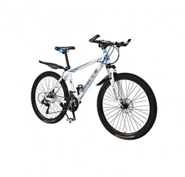 N\A Mountain Bike  ZGGYA Mountain Bike 26 Inches, High Carbon Steel Mountain Bike 21 Speed, Full Suspension Mountain Bike, Dual Disc Brake Road Bike Outdoor