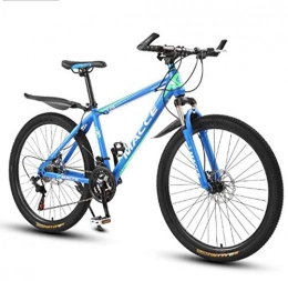 NANXCYR Bike NANXCYR 26" 27-Speed Mountain Bicycles Bike for Adult, Off-Road Bike Lightweight Aluminum Full Suspension Frame, Suspension Fork, Disc Brake, C