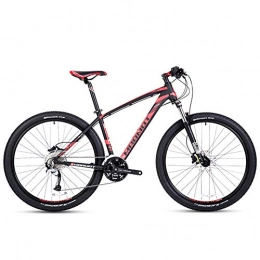 NENGGE Mountain Bike NENGGE 27-Speed Mountain Bikes, Men's Aluminum 27.5 Inch Hardtail Mountain Bike, All Terrain Bicycle with Dual Disc Brake, Adjustable Seat, Black