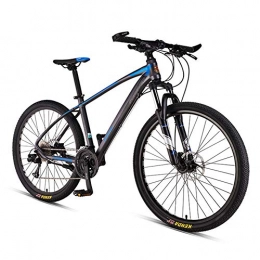 NENGGE Mountain Bike NENGGE Mens Mountain Bikes, Aluminum 33 Speed Mountain Bike, Hardtail Mountain Bike with Dual Disc Brake, Commuter Bike, Spoke Gray, 26 Inch