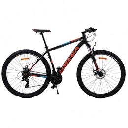 OMEGA BIKES Mountain Bike OMEGA BIKES Unisex Adult THOMAS Bicycles, Street, MTB Bike, BLACK / BLUE, 29