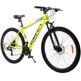 OMEGA BIKES Bike OMEGA BIKES Unisex - Adults THOMAS Bicycles, Street, MTB Bike, YELLOW, 27.5