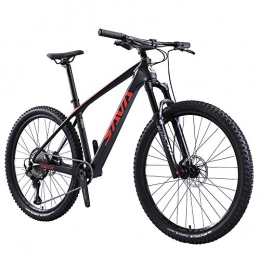 peipei Bike peipei Carbon fiber mountain bike 29 mountain bike adult mountain bikeCarbon fiber mountain bike 29 with 1x12 speed mountain bike-Black_27.5X15