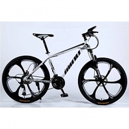 peipei Bike peipei Mountain bike 26 inch 27 speed one wheel cross country variable speed bicycle male student shock absorption bike-Six knives white_27