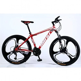 peipei Mountain Bike peipei Mountain bike 26 inch 27 speed one wheel cross country variable speed bicycle male student shock absorption bike-Three knives red_21