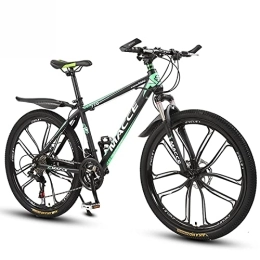 PhuNkz Bike PhuNkz Professional Mountain Bike for Women / Men 26 inch Mtb Bicycles 21 / 24 / 27 Speeds Lightweight Carbon Steel Frame Front Suspension / M / 27 Speed