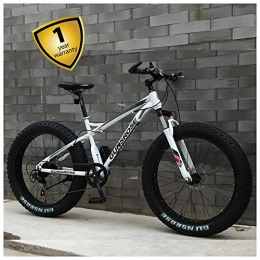 QIMENG Mountain Bike QIMENG 26 Inch Mountain Bike Anti-Slip Bikes Hardtail Mountain 7 / 21 / 24 / 27 / 30 Speed All Terrain Mountain Bike Off-Road Front Suspension Mechanical Disc Brakes Suitable Height 168-195Cm, J, 24 speed