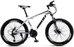 QZ Bike QZ Man Woman General purpose Mountain Bike, Beach Snowmobile Bicycle, Double Disc Brake Adult Bicycles, 26 Inch Aluminum Alloy Wheels (Color : A, Size : 24 speed)