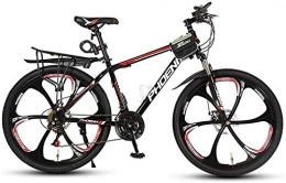 QZ Bike QZ Urban road bike, leisure bike Mountain Bike Bicycle, Aluminum Alloy Frame, Double Disc Brake, 26 Inch Wheels, 21 / 24 / 27 / 30 Speed, 3 Cutter Wheels, 6 Cutter Wheels 6-11 (Color : B2, Size : 27)