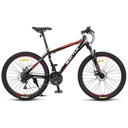 Relaxbx Mountain Bike Relaxbx 24 Speed Mountain Bike 26 Inch Wheel Lightweight Carbon Steel Frame Disc Brake Unisex's, #B