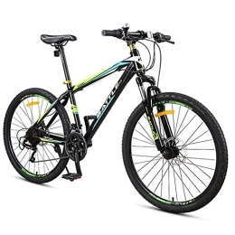 Relaxbx Mountain Bike Relaxbx 24 Speed Unisex's Mountain Bike 26" Wheel Lightweight Carbon Steel Frame Disc Brake, #C