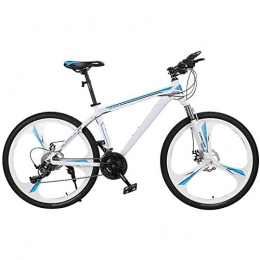 Rindasr 26 inch Mountain BikeNon-slip Three knives Integrated Wheel Alloy steel frame Double disc brake Travel BicycleOutdoor Riding Shock bicycle24 Speed / 27 Speed