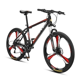 SABUNU Mountain Bike SABUNU Adults Mountain Bike 24 / 27-Speed Shift 26 Inch Wheels Dual Disc Brakes Bikes For Men Woman Adult And Teens(Size:27 Speed, Color:Ed)