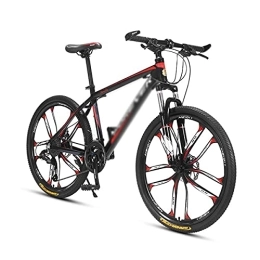 SABUNU Bike SABUNU Urban Commuter City Bicycle 26 Inch Mountain Bike 27 Speed MTB Bicycle With Suspension Fork Dual-Disc Brake(Size:27 Speed, Color:Ed)