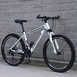 SANJIANG Bike SANJIANG Mountain Bike, 26 / 27.5 / 29in Wheels Disc Brakes 21 / 24 / 27 / 30 Speed Mens Bicycle Front Suspension MTB, D-29in-27speed