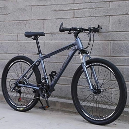 SANJIANG Bike SANJIANG Mountain Bike, 26 / 27.5 / 29in Wheels Disc Brakes 21 / 24 / 27 / 30 Speed Mens Bicycle Front Suspension MTB, E-26in-24speed