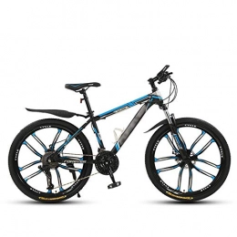 SANJIANG Bike SANJIANG Mountain Bike, Outdoor Sports Exercise Fitness, Cycling Sports Mountain Bikes Suitable For Men And Women Cycling Enthusiasts, Blue-24in-24speed