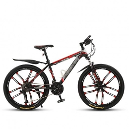 SANJIANG Bike SANJIANG Mountain Bike, Outdoor Sports Exercise Fitness, Cycling Sports Mountain Bikes Suitable For Men And Women Cycling Enthusiasts, Red-26in-24speed